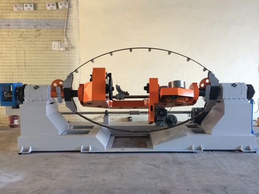 Máquina de agrupamento de cobre de dobragem dupla de 800 rpm para cabo de alimentação / condutor de cobre