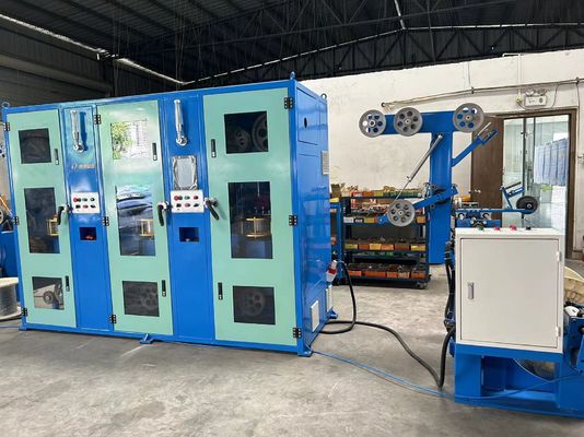 Máquina vertical automática de encaixe de cobre 2500RPM-3000RPM Máquina de envolvimento de cabos