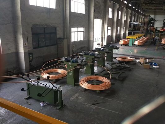 Máquina contínua de vareta de cobre 8000 toneladas para cabo de PVC