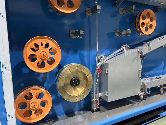 Máquina de desenho de arame de cobre de 185 kW 1350m/min com motor Siemens
