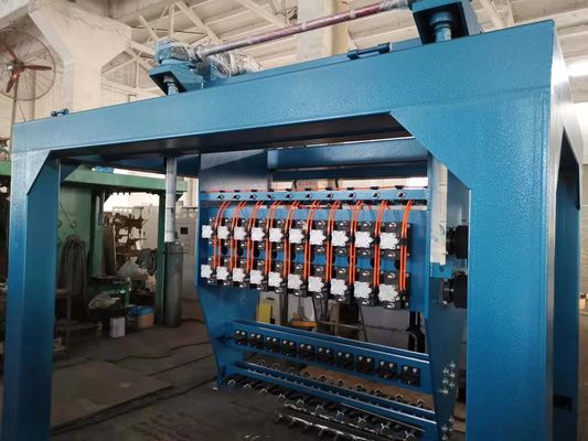 180-220 mm/min Máquina de fundição contínua de varetas de cobre para materiais de cobre livres de oxigénio