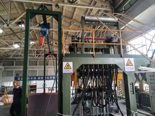 Máquina contínua de vareta de cobre 8000 toneladas para cabo de PVC